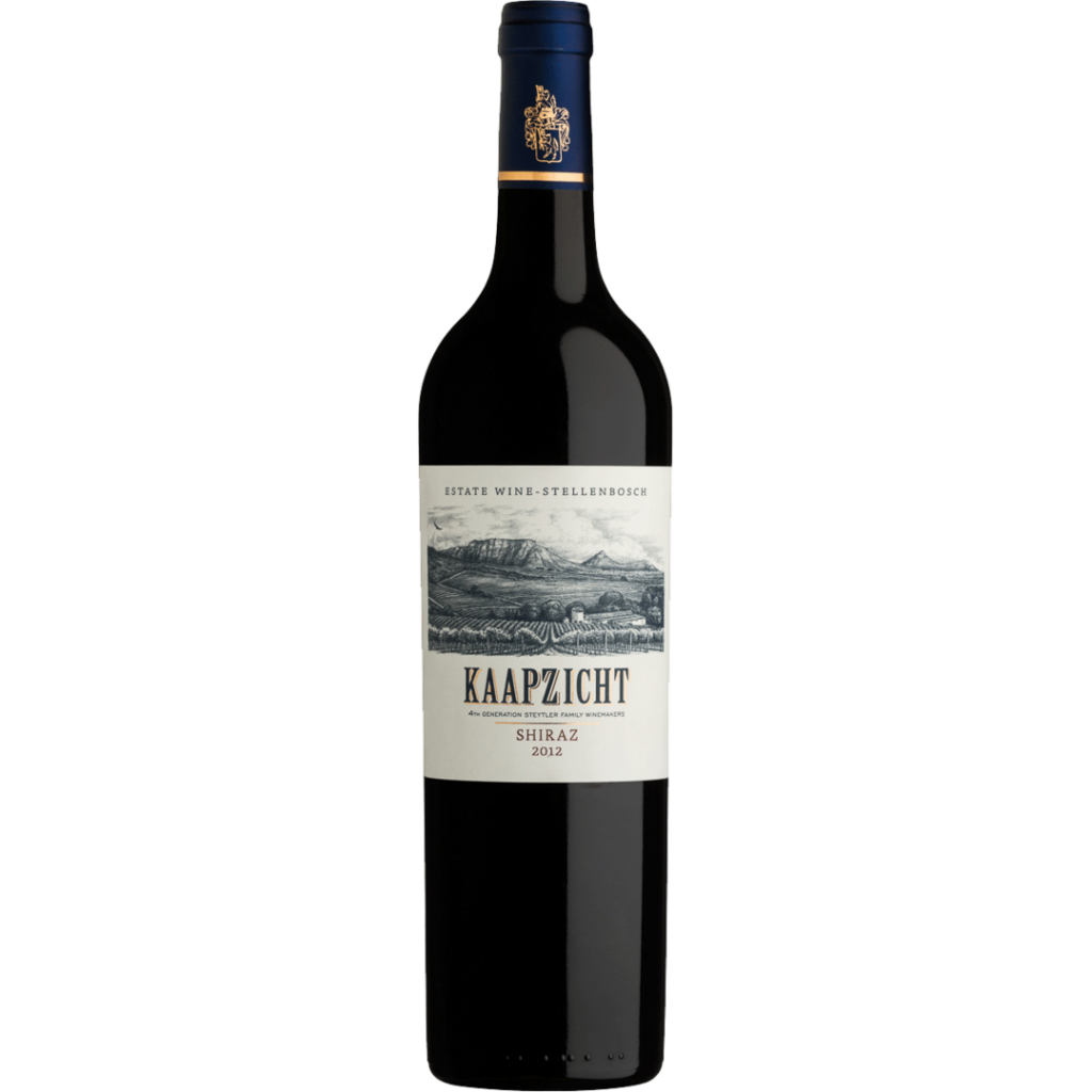 SHIRAZ KAAPZICHT Estate Stellenbosch, zwei Jahre in französischen Barriques