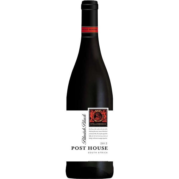 Blueish Black, Post House Winery, Stellenbosch