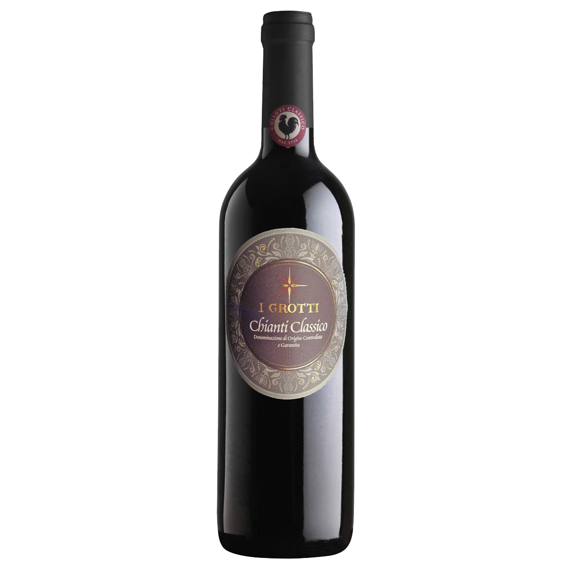 Chianti CLASSICO DOCG Gallo Nero,  I Grotti – Bild 1