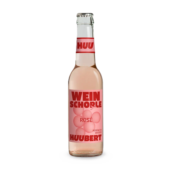 HUUBERT Weinschorle ROSÈ 275 ml