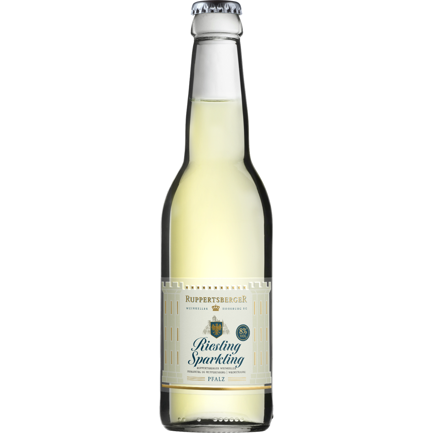 Riesling Elegant & Fruity 8% Perlwein 0,33l – Bild 1