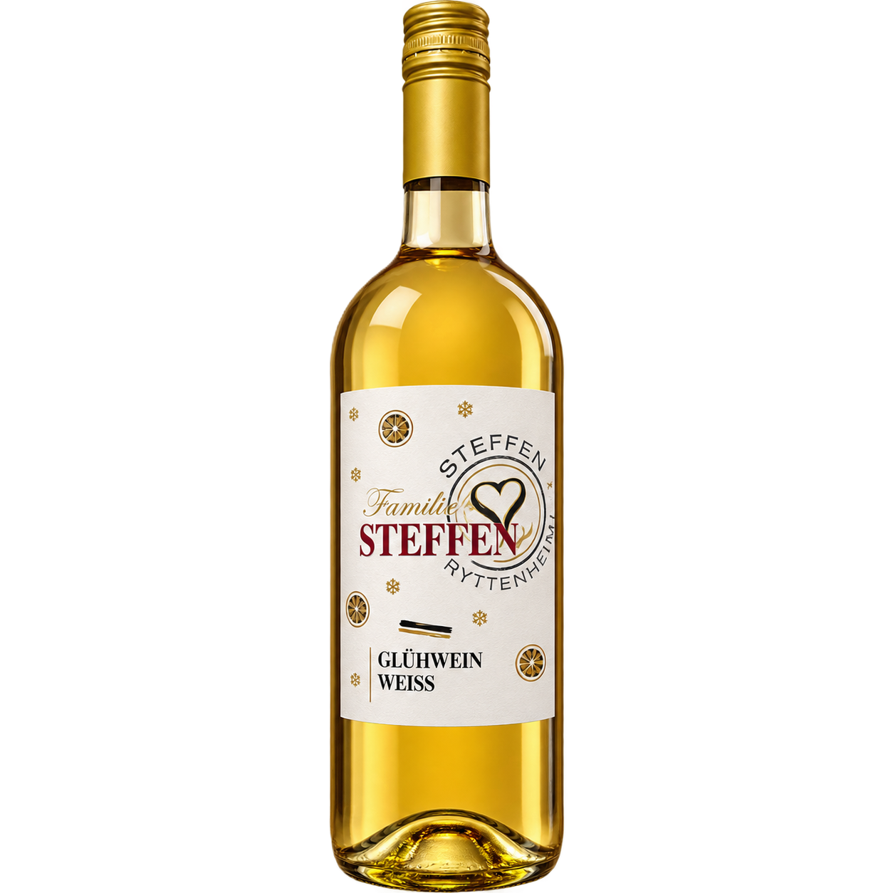 Glühwein weiß,  Deutscher Glühwein, Familie Steffen, – Bild 1