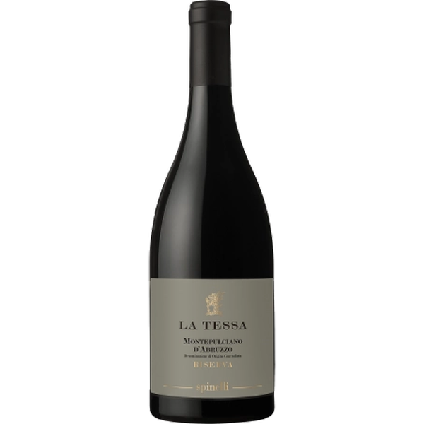 Montepulciano d’Abruzzo Riserva, La Tessa, 12 Monate in slawonischen Eichenholzfässern